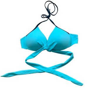 Cotrio Halter Wrap Bikini Top